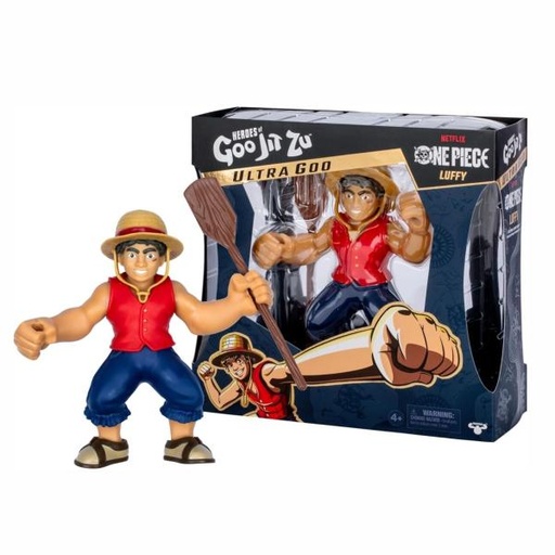 [BT42939] Figuras Héroes Goo Jit Zu Ultra Go One Piece Luffy 4a+