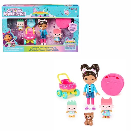 [BT6069425] Figuras Set de Cuidado de Gtitos de la Casa de Muñeca de Gabby¨s 3a+