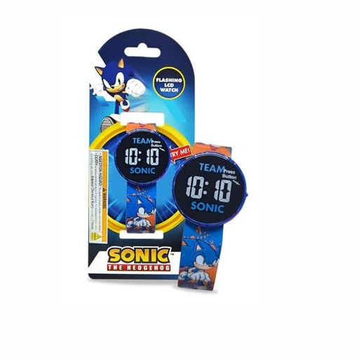 [BTSNC4383M] Reloj Led de Sonic the Hedgehog  3a+