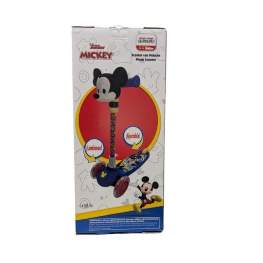 [PI11477] Scooter 3 Ruedas  con Peluche Disney Junior Mickey 3a+