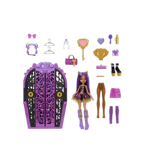[MTHXH85] Muñeca Monster High Skulltimate Secrets Clawdeen Wolf 4a+