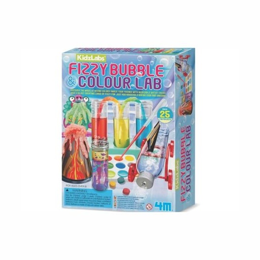 [4M3491] Kidzlabs Laboratorio de Burbujas Efervescentes y Colores 8a+