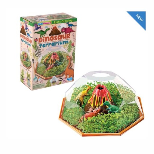 [4M4807] KidzMaker Crea tu Terrario de Dinosaurios 3a+