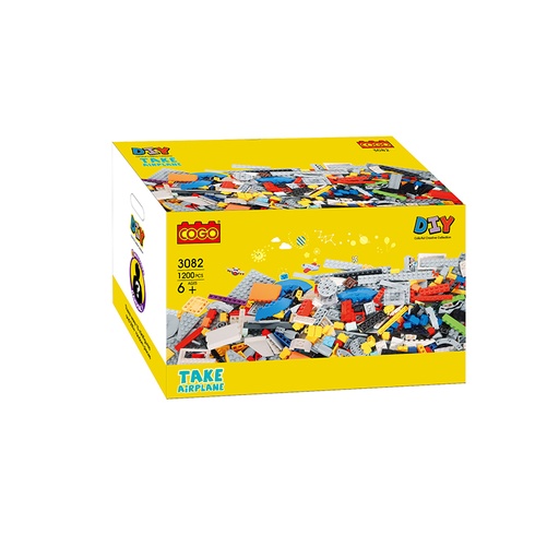 [CO3082] Bloques de Construcción de Aviones 1200pzs 6a+