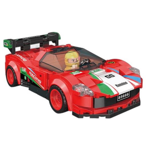 [CO3443] Auto de Carreras Armable 271Pzs 6a+