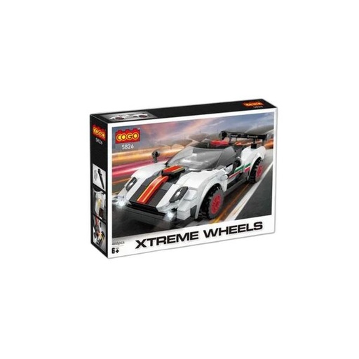 [CO5826] Auto de Carrearas Armable 466Pzs 6a+