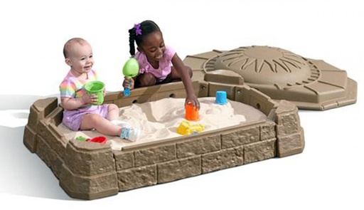 [ST4918] Caja de Arena Natural ll con Tapa 1a+