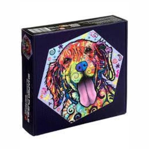 [WW0216H] Rompecabezas de Exágono de Perro 500Pzs 7a+