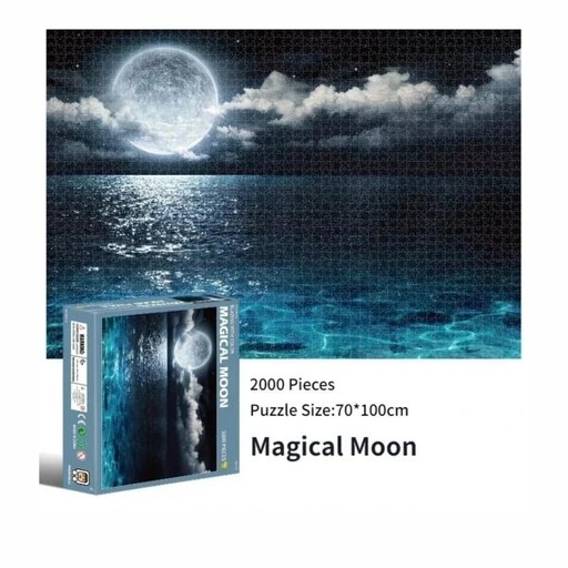 [WW1017G] Rompecabezas de la Luna Magica 2000Pzs 14a+