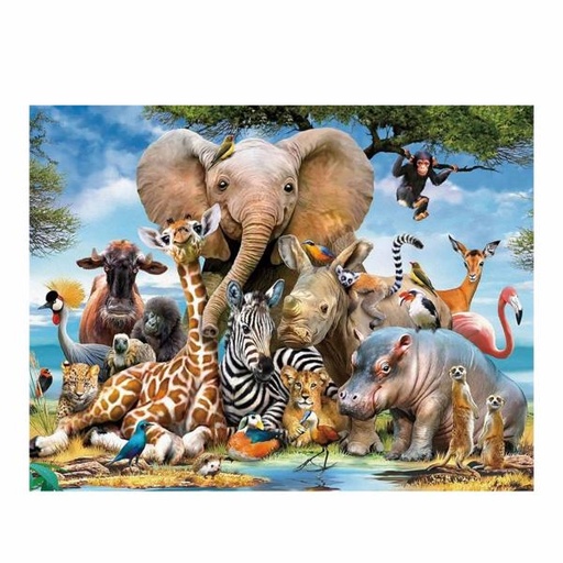 [WW7077114] Rompecabezas de Animales de la Selva 48Pzs 3a+