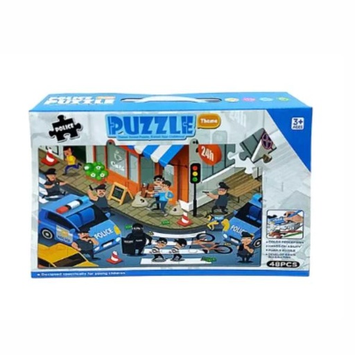 [WW707786] Rompecabezas de Policias 48Pzs 3a+   (460941)