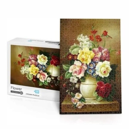 [WW88320F] Rompecabezas de Flores 1000Pzs 14a+