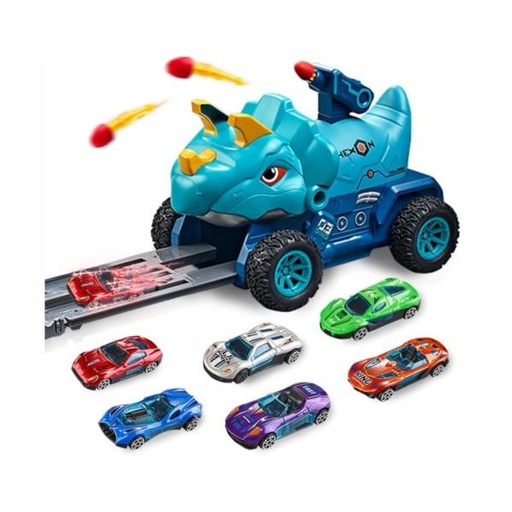 [WWCY2224A] Vehiculo Lanzador de Dinosaurio Triceratops 3a+ (459105)