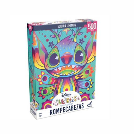 [PIJCA3576] Rompecabezas Disney Alegrías Stitch Edición Limitada 500Pzs 8a+