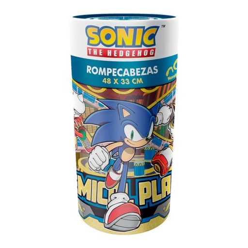 [PIJCA4643] Rompecabezas de Sonic the Hrdgehog 60Pzs 6a+ 48x33cm