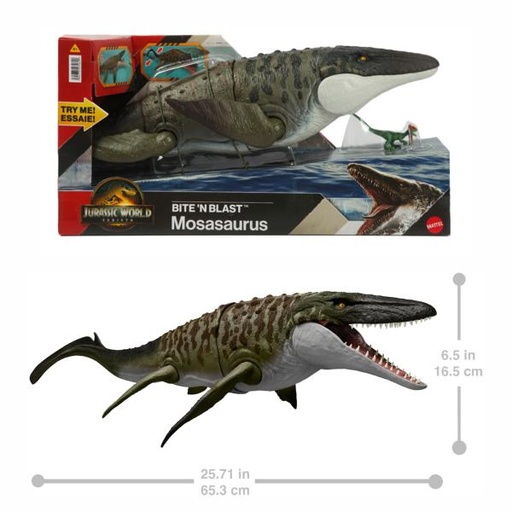 [MTJCH00] Figura Mosasaurus Jurassic World Rebirth 4a+