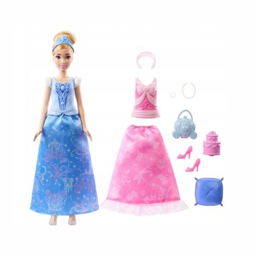 [MTJCR95] Muñeca Disney Princesa Cenicienta Historias Magicas 3a+