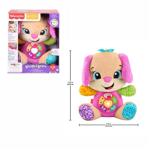 [MTJFD30] Fisher-Price Hermanita Aprende Conmigo con Sonido 6-36m