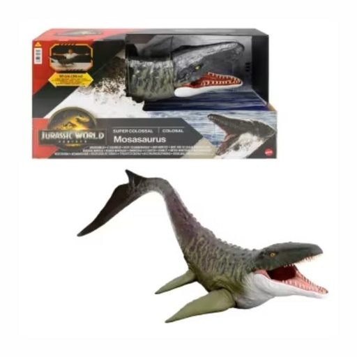 [MTJGB51] Figura Jurassic World Rebirth Surt4 4a+ Mosasaurus Super Colosal