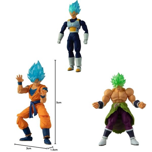 [NZ36270] Figuras Dragon Ball Super Surt/3 4a+ Dragon Ball Evolve (36270, 36271, 36272, 36273 )