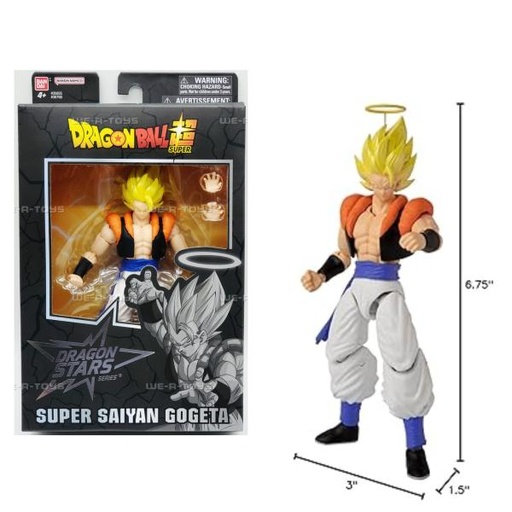 [NZ36768] Figura Dragon Ball Super Saiyan Gogeta 4a+ Serie Dragon Stars