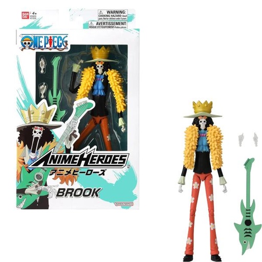 [NZ37006] Figura Anime Heroes One Piece Brook 4a+