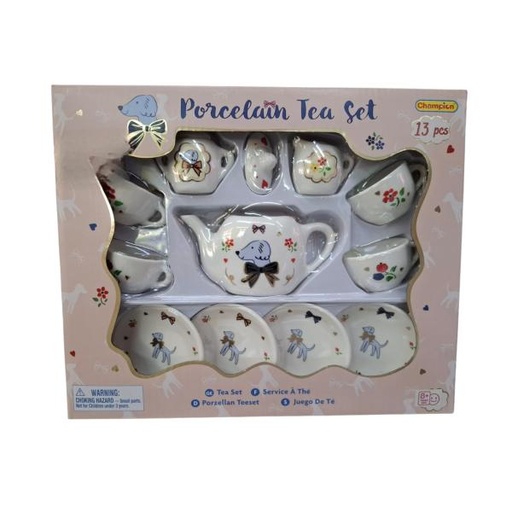 [CM11241] Mini Set de Té De Porcelana 13pz 8a+