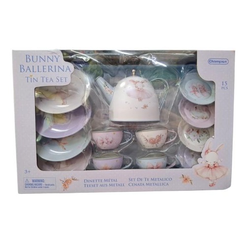 [CM41316] Set De Té Metálico 15pz 3a+