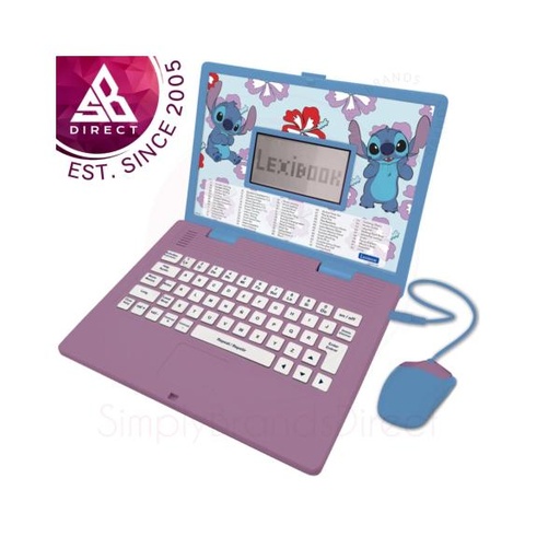 [LX10586] Laptop Bilingüe Educativo Disney Stitch (598Di2) 4a+  