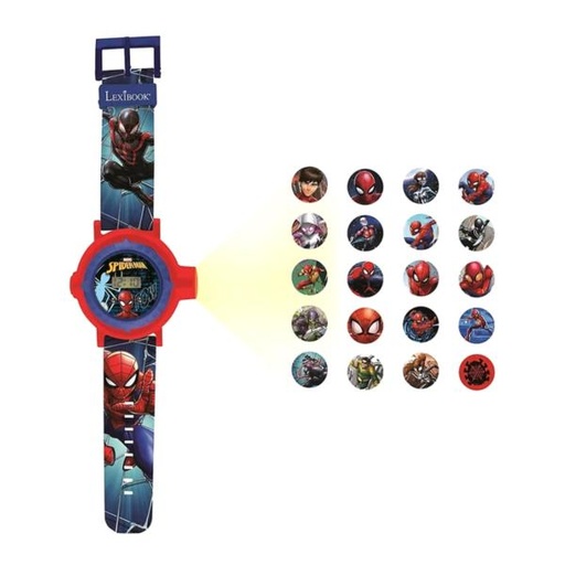 [LX08580] Reloj Proyector Marvel Spider-Man 3a+