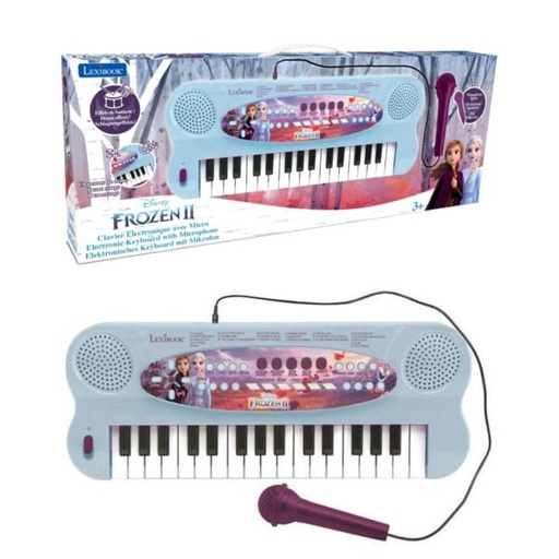 [LX07630] Teclado Musical Electronico Disney Princesa Frozen 3a+