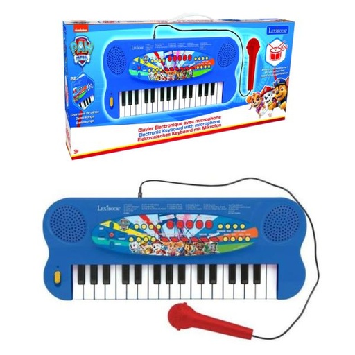 [LX07787] Teclado Musical Electronico Paw Patrol 3a+
