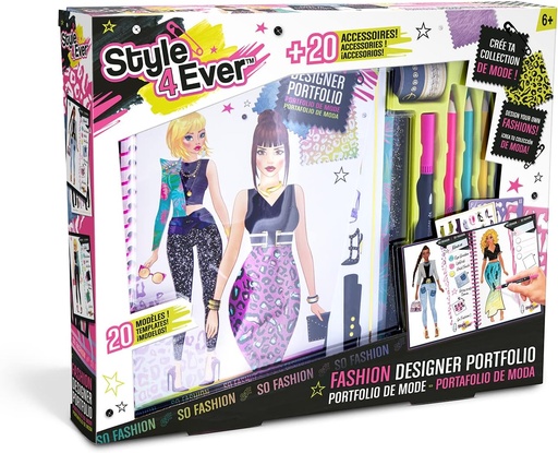 [CTOFG285] Portafolio De Diseñador De Moda 6a+