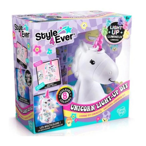 [CTOFG293] Figura con Luz para Decorar deUnicornio 6a+