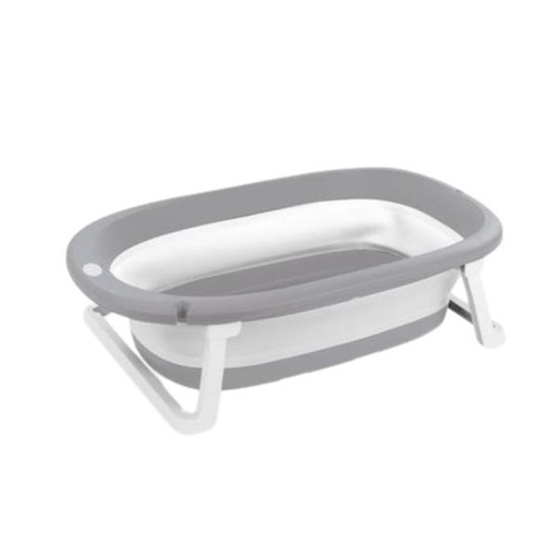 [DO7267] Bañera Plegable Para Bebé  Portatil Gris 6m+