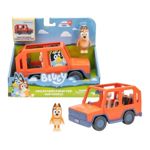 [BT17661] Bluey Vehículo Familiar con Figura Chilli 3a+