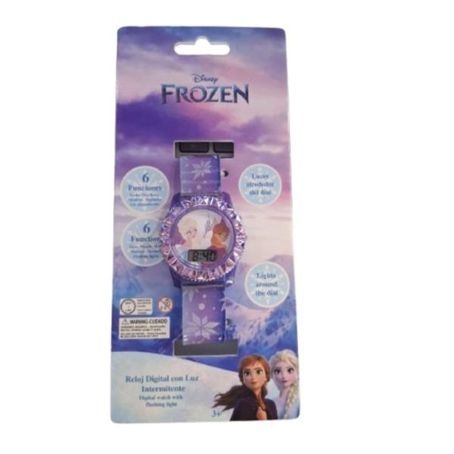 [PI11795FR] Reloj Digital LCD con Luces Parpadeantes Disney Princesa Frozen 3a+