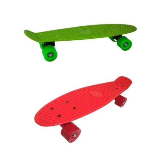 [YXWP22062] Patineta de Plastico Surt/2 Roja y Verde 3a+ (458023)