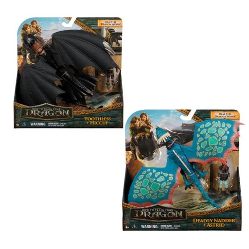 [BT6072587] Figura de Como Entrenar a Tu Dragon Set/2 Surt/2 4a+