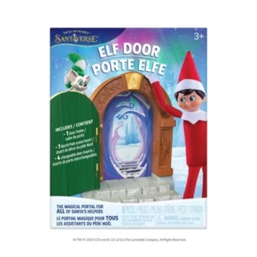 [BTSVLFDOOR12P] Elf on the Shelf - Puerta Elfo Viajar al Polo Norte 3a+(814854015628)