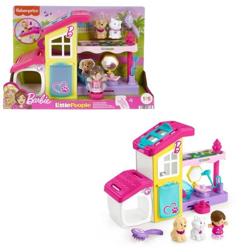 [MTHJW76] Fisher Price Little People Spa de Mascotas de Barbie 1 1/2 a 5a