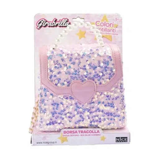 [NC19133] Bolso de Lentejuelas para  Niñas Borsa Tracolla 5a+(191335)
