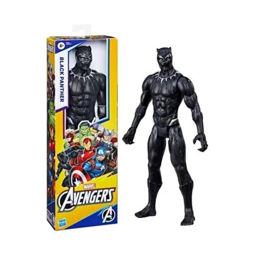 [HBE7876] Figura Marvel Avenger Pantera Negra 4a+