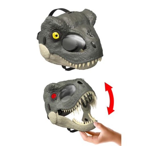 [MTJCH04] Mascara de JurassicWorld Rebirth Electronica Tyrannosaurus Rex 4a+