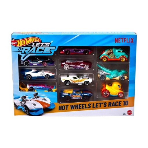 [MTJGN40] Hot Wheels Let´s Race 10 Set/10 3a+