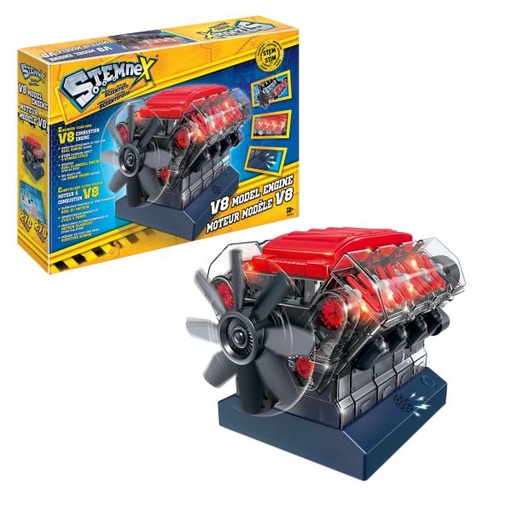 [MZ39102] Juego Tecnológico Modelo de Motor V8 8a+