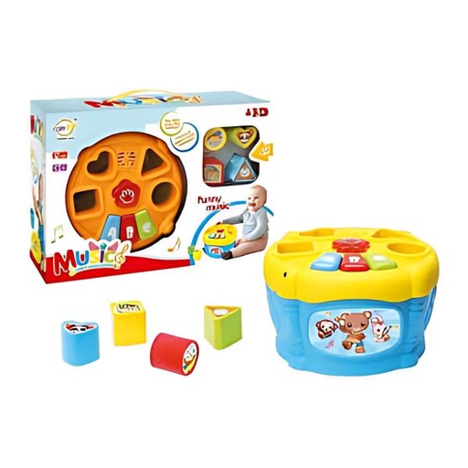 [DG366030] Juguete de Figuras para Encajar S/2 con Luz y Sonido 3a+