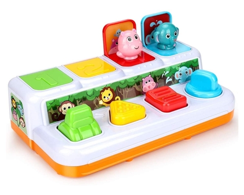 [DG3792] Juguete Amiguitos de la Selva Ocultos Presiona y Descubre 12m+