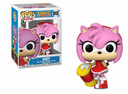 [FK70582] Figura Funko Pop! Sonic  the Hedgehog (915) Amy 3a+