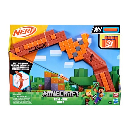 [HBG1120] Lanzador Nerf de Minecraft Bow-Arc Arco 8a+